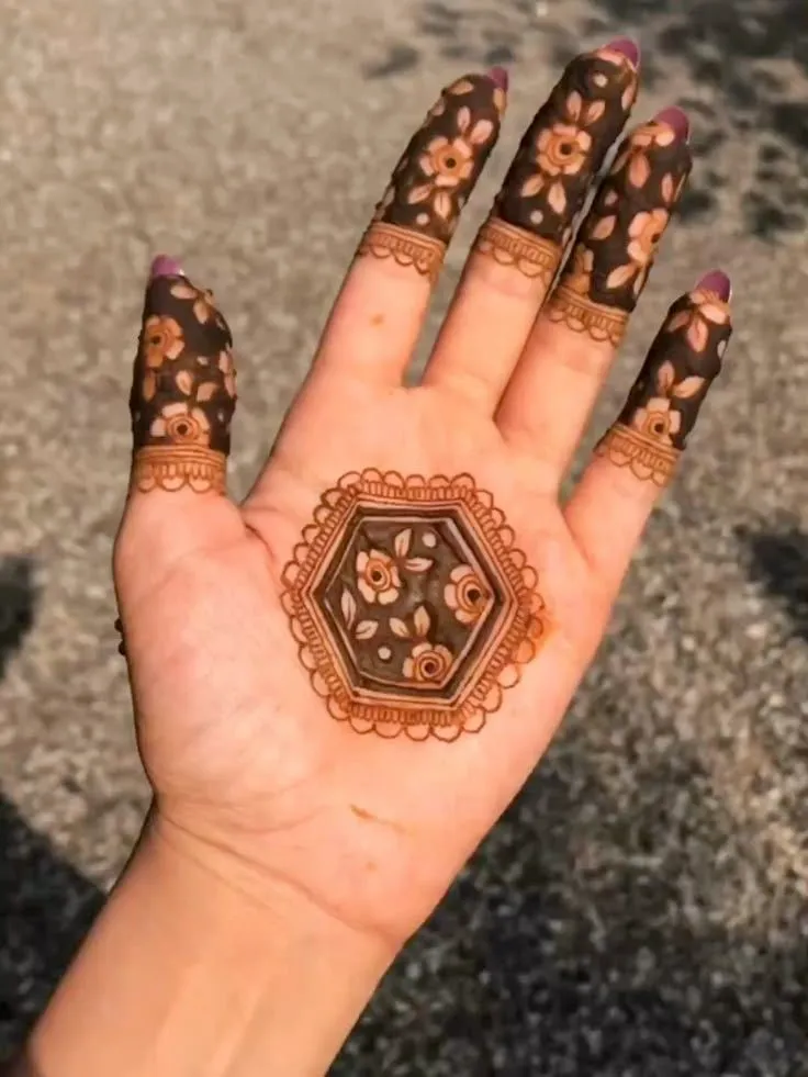 Palm Mehndi Designs