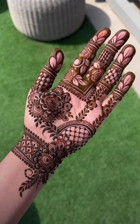 Palm Mehndi Designs