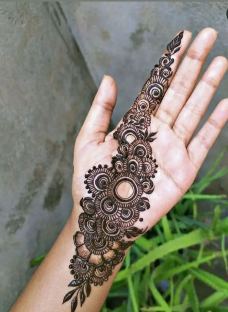 Palm Mehndi Designs