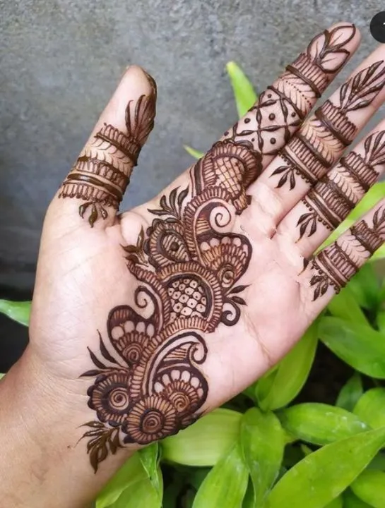 Palm Mehndi Designs
