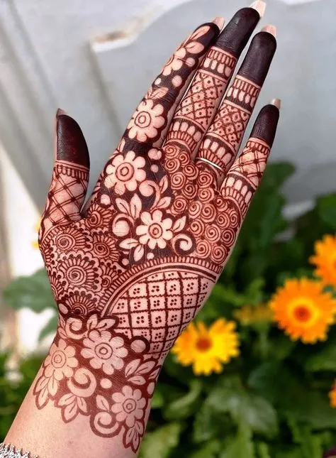 Palm Mehndi Designs