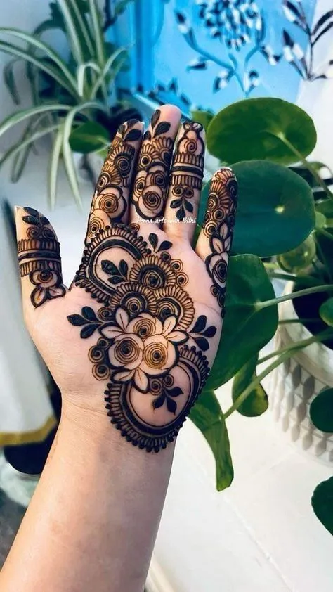 Palm Mehndi Designs