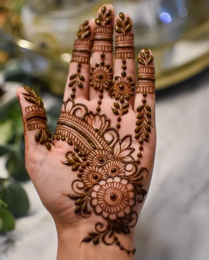 Palm Mehndi Designs