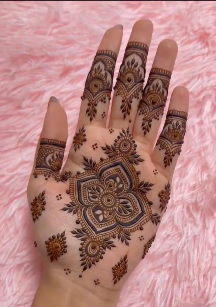 Palm Mehndi Designs