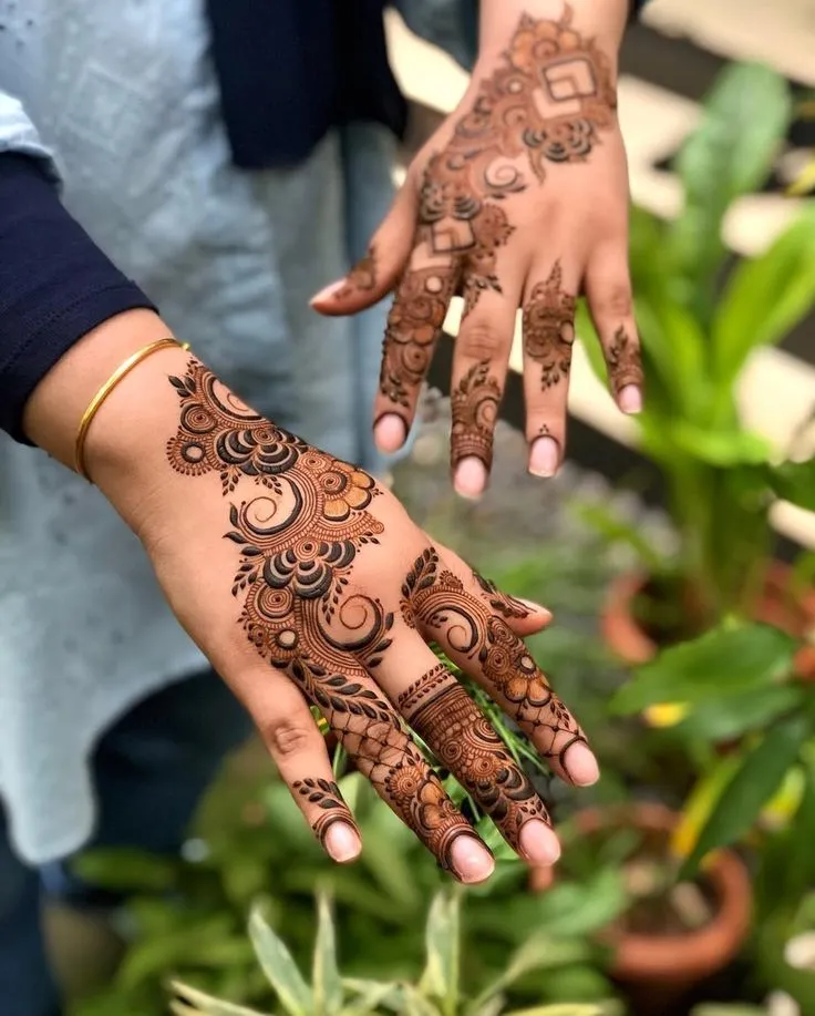 Palm Mehndi Designs