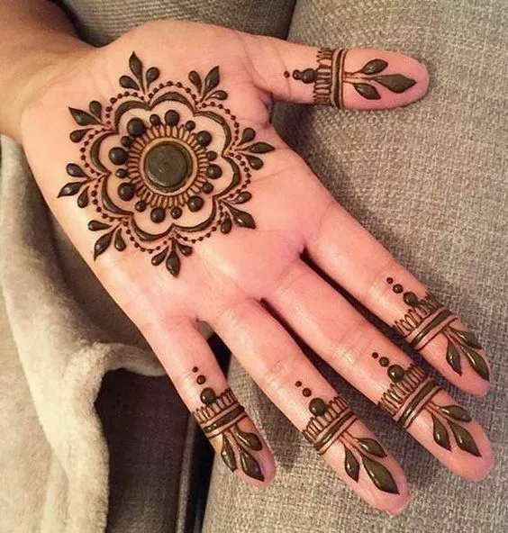 Palm Mehndi Designs