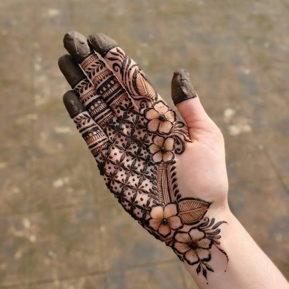 Palm Mehndi Designs
