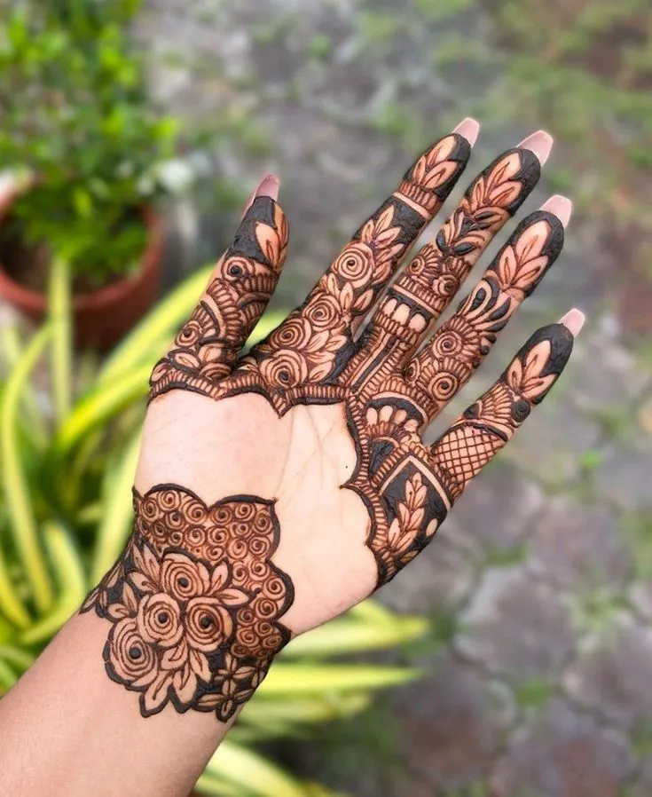Palm Mehndi Designs