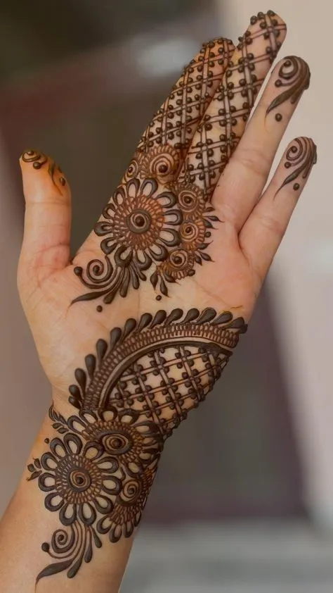 Palm Mehndi Designs
