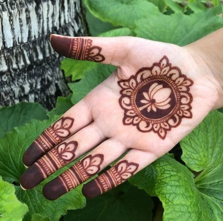Palm Mehndi Designs
