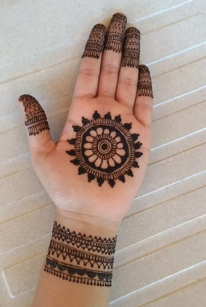 Palm Mehndi Designs
