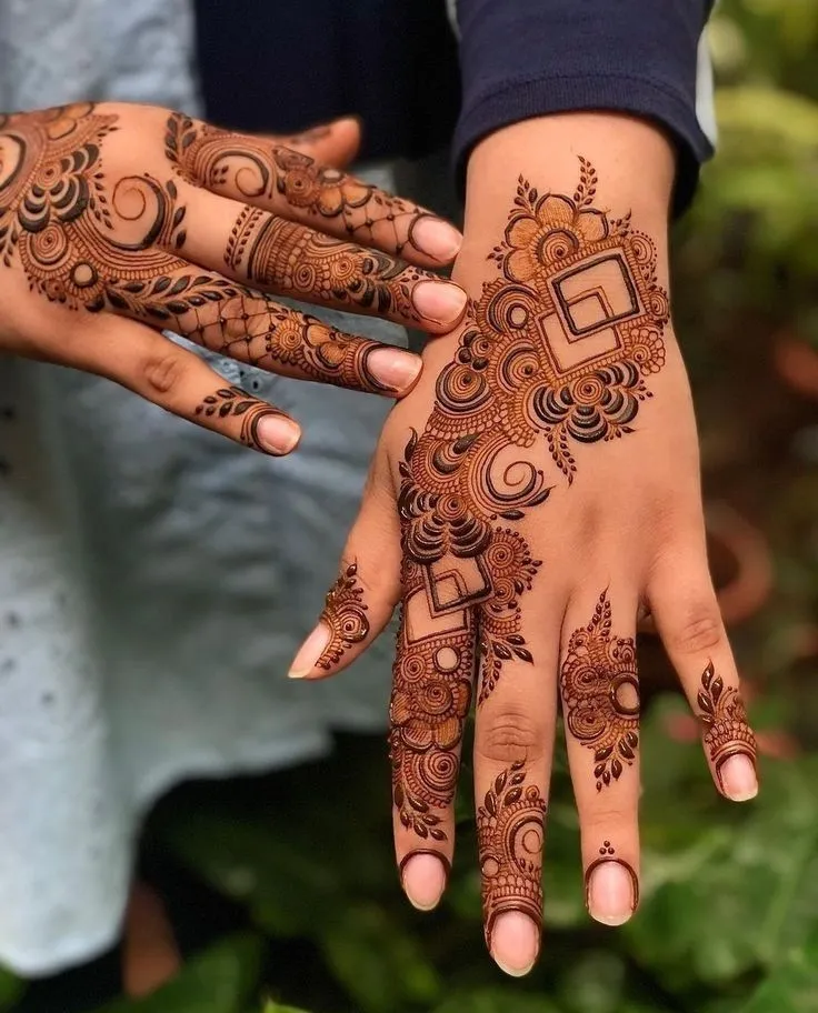Palm Mehndi Designs