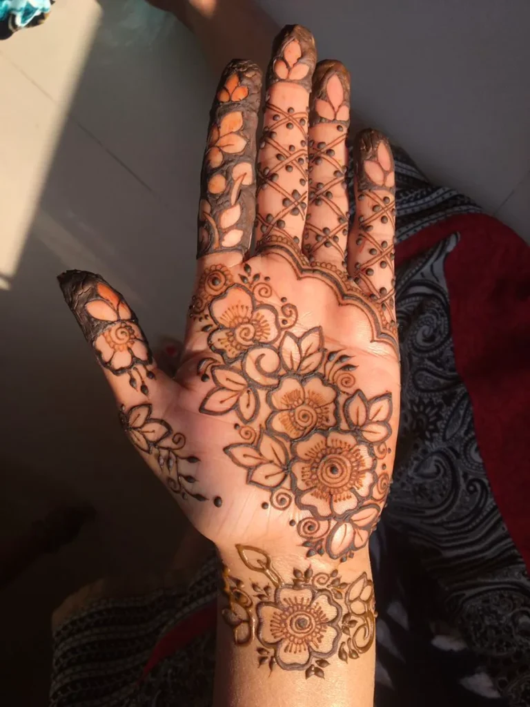 Palm Mehndi Designs