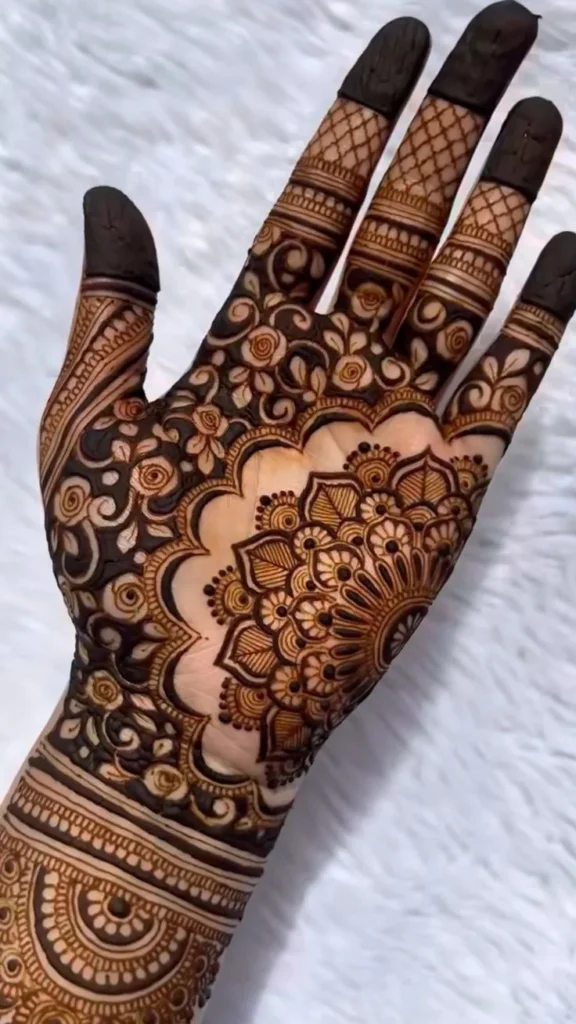 Palm Mehndi Designs