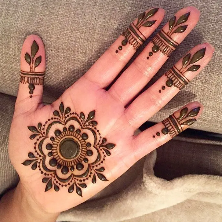 Palm Mehndi Designs