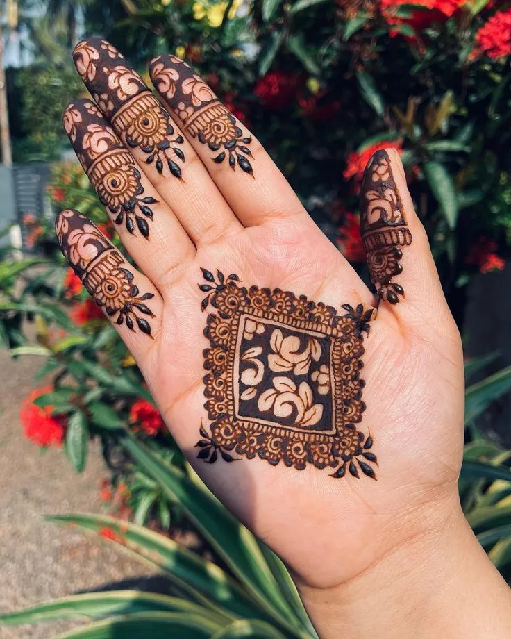 Palm Mehndi Designs