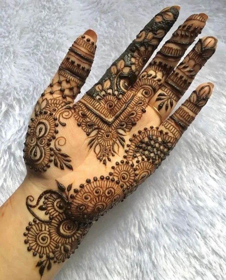 Palm Mehndi Designs