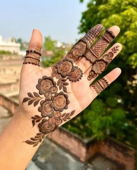 Palm Mehndi Designs