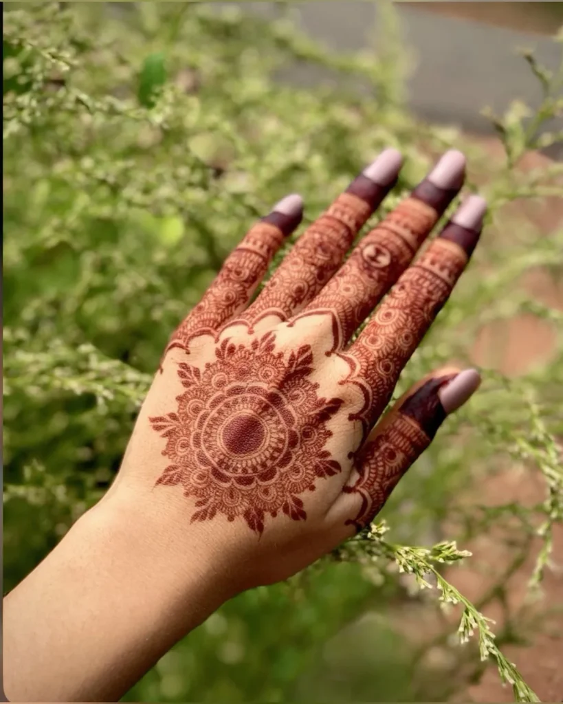 Palm Mehndi Designs
