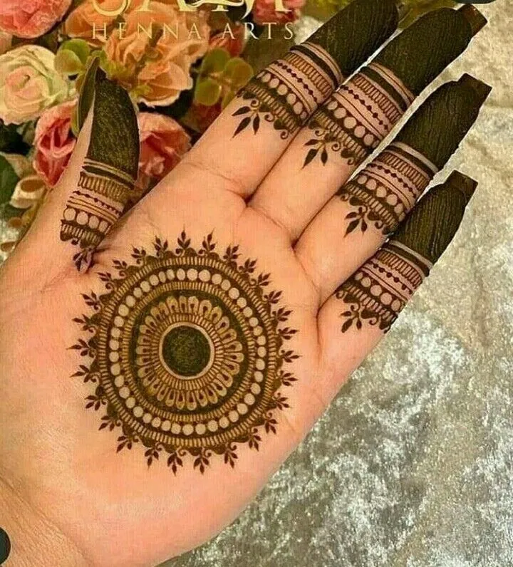 Palm Mehndi Designs