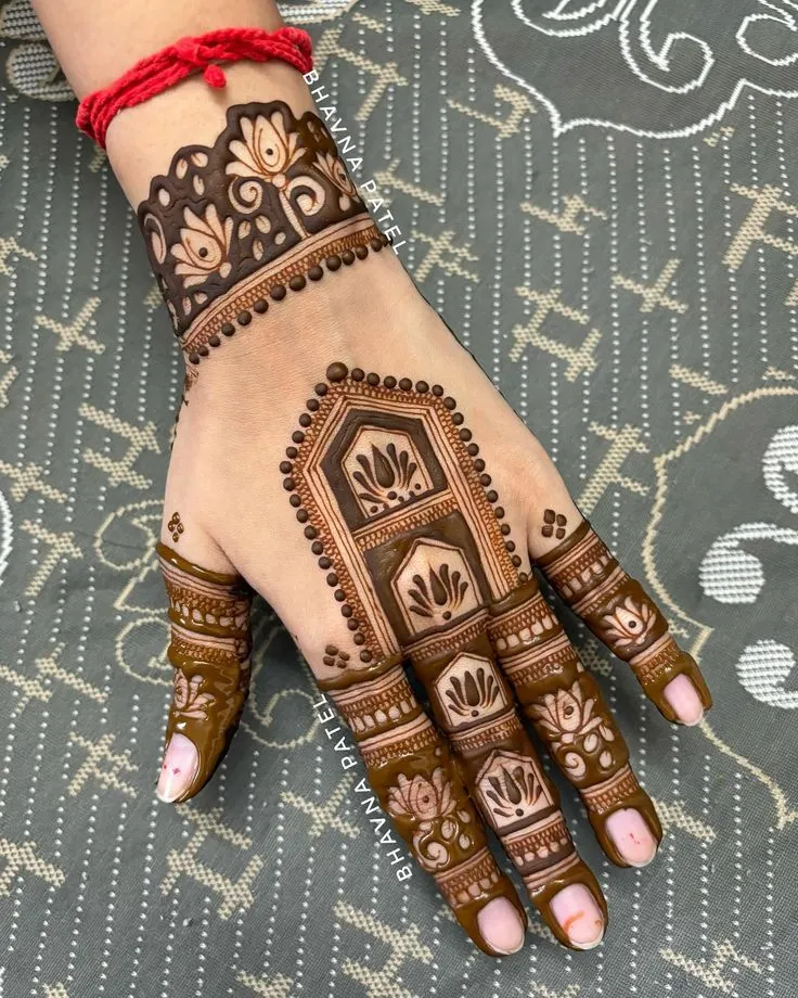 Palm Mehndi Designs