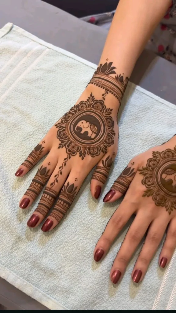 Palm Mehndi Designs