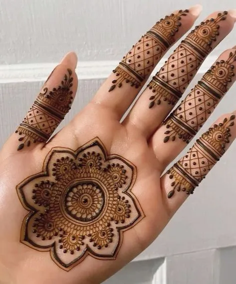 Palm Mehndi Designs