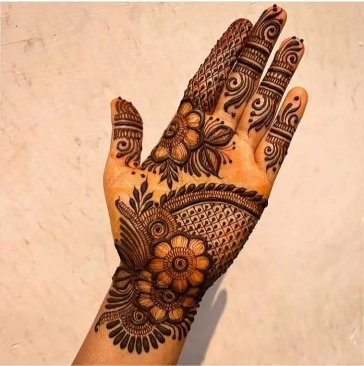 Palm Mehndi Designs