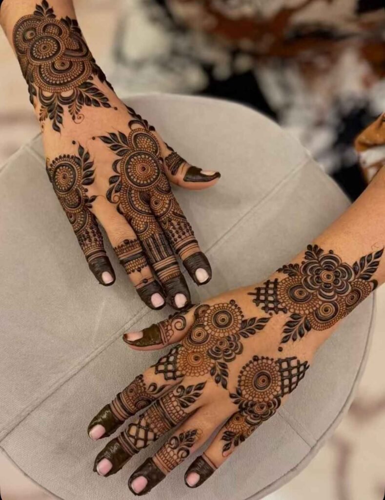 Sectional Mehendi Design