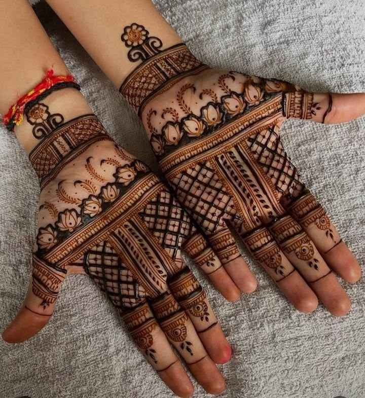 Sectional Mehendi Design