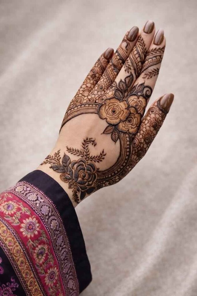 Sectional Mehendi Design