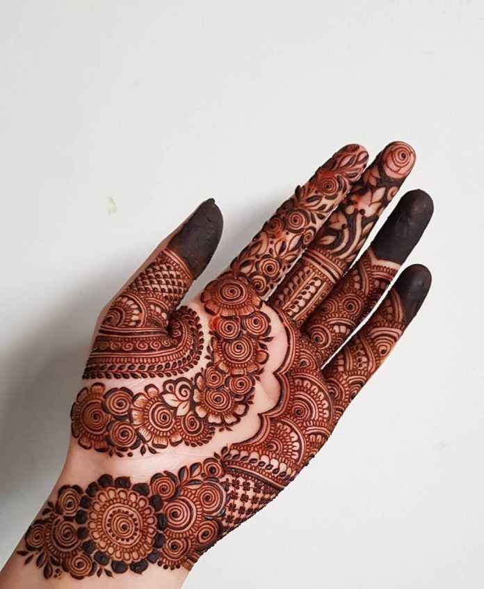 Sectional Mehendi Design