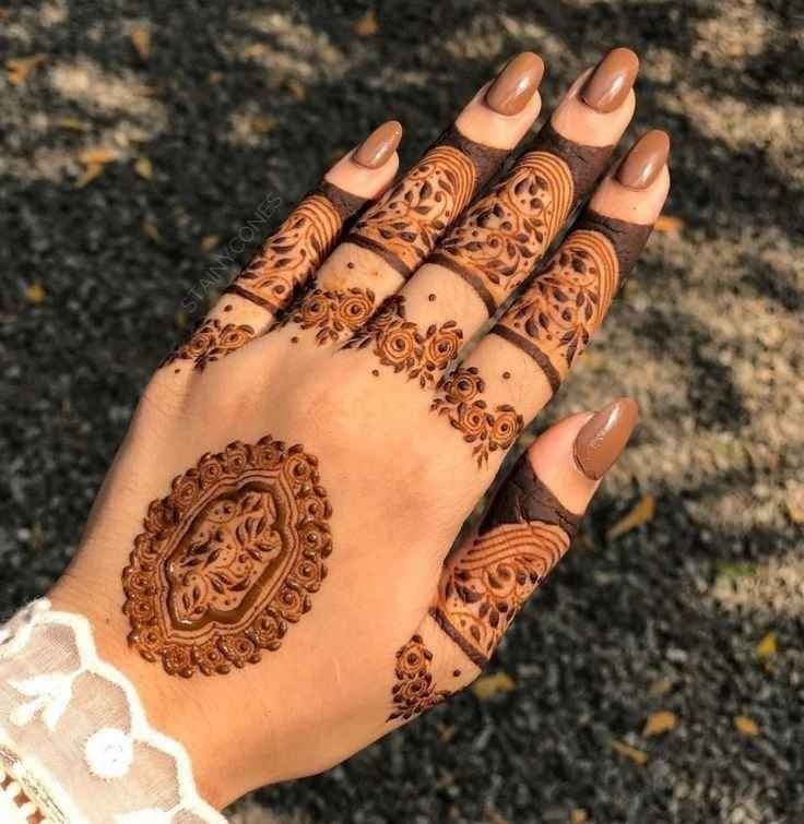 Pakistani Mehndi Design Back Hand Full