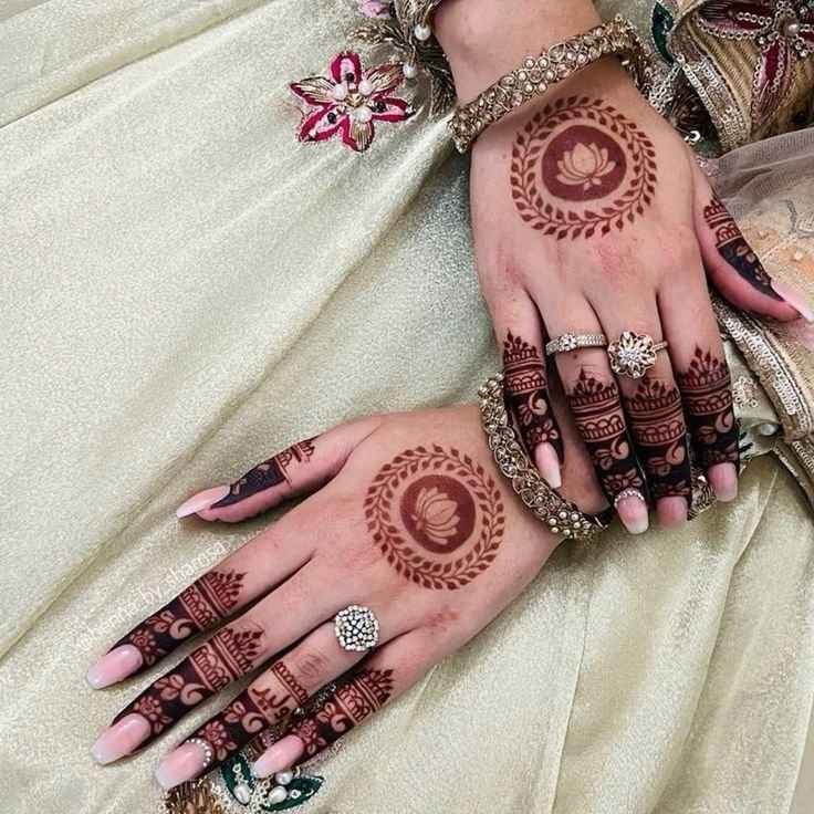 Pakistani Mehndi Designs Back Hand Simple