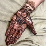 Front Full Hand Mehndi Design