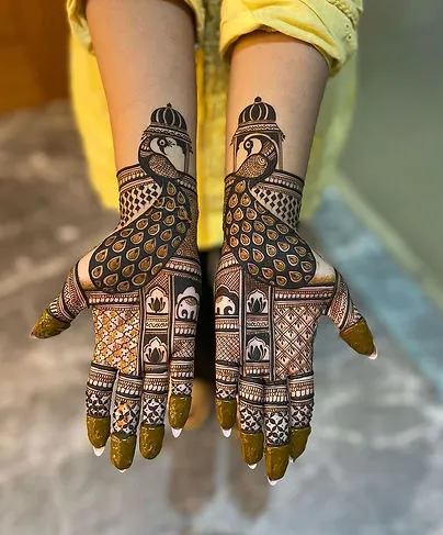 Front Hand Mehndi Design