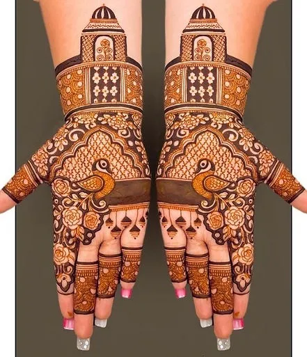 Front Hand Mehndi Design