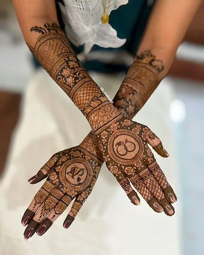 Front Hand Mehndi Design