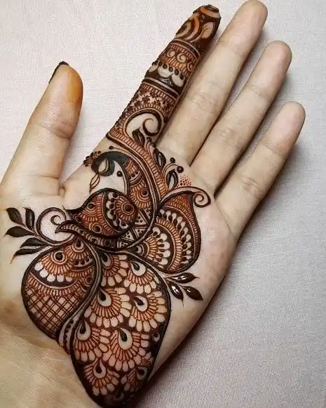Front Hand Mehndi Design