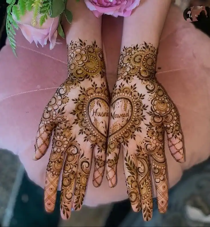 Front Hand Mehndi Design