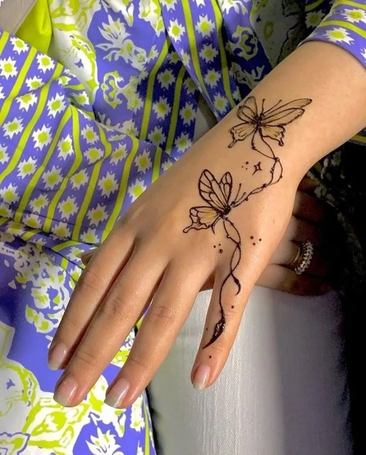Modern Mehndi Design