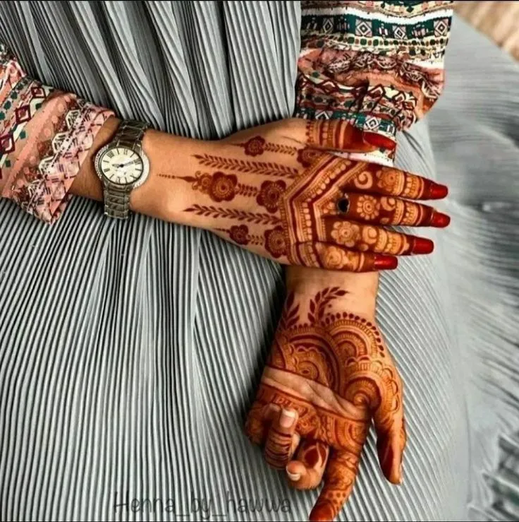 Modern Mehndi Design