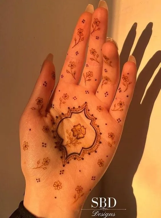 Modern Mehndi Design