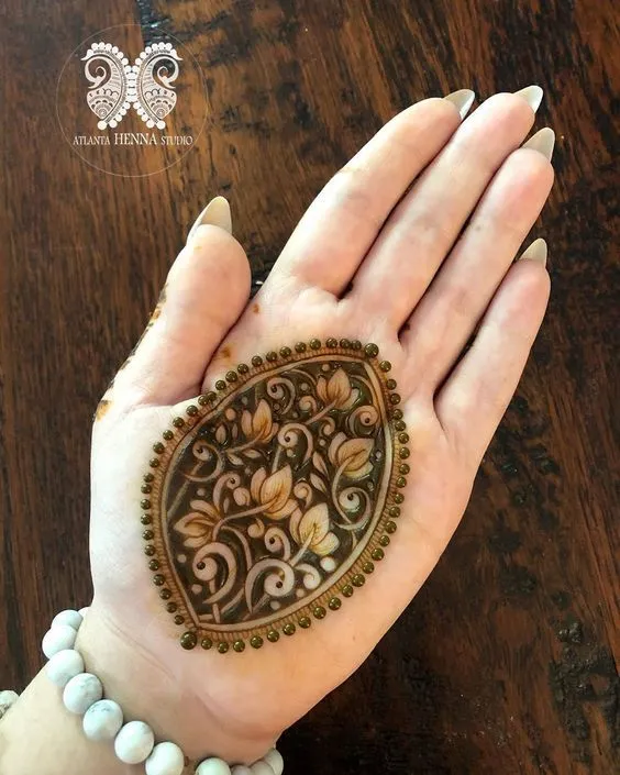 Modern Mehndi Design