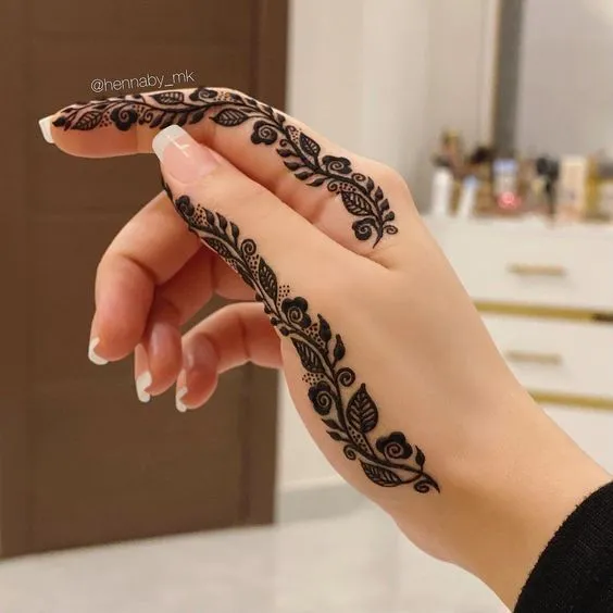 Modern Mehndi Design
