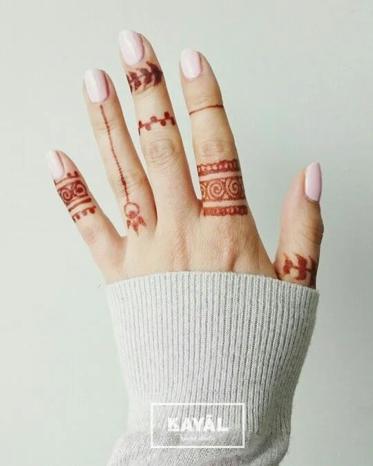 Modern Mehndi Design