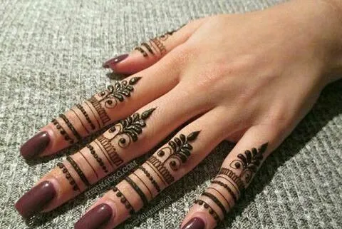 Modern Mehndi Design
