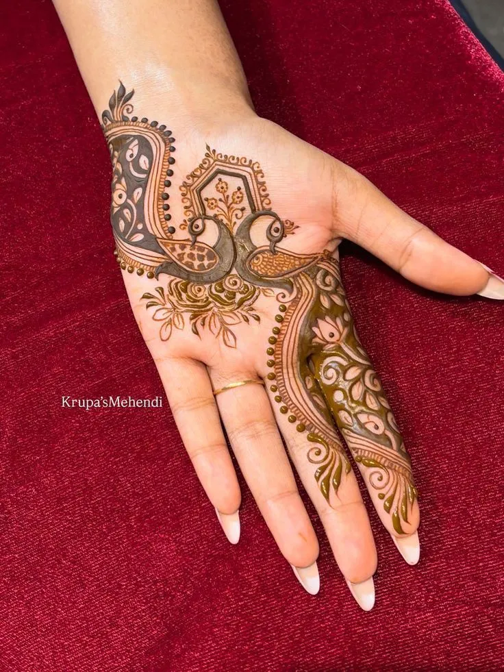 Modern Mehndi Design