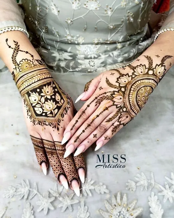 Modern Mehndi Design