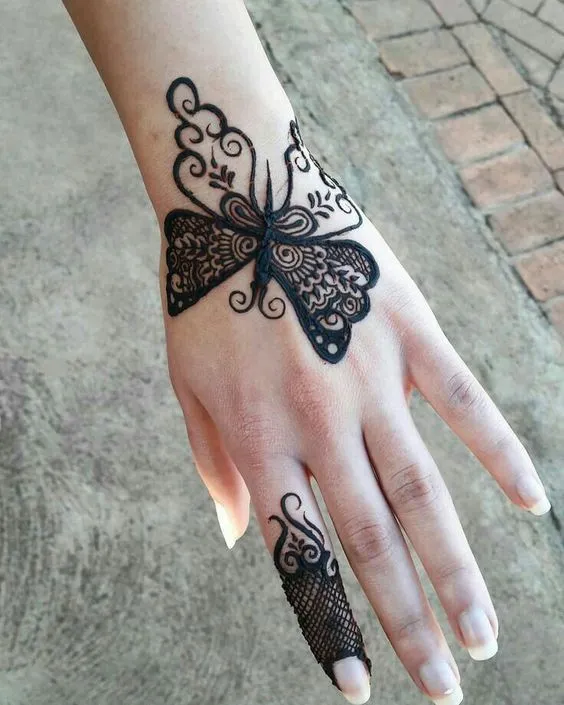 Modern Mehndi Design